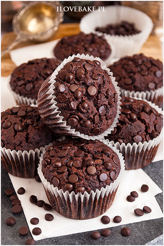 muffinki czekoladowe z burakami