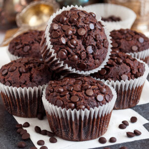 muffinki czekoladowe z burakami